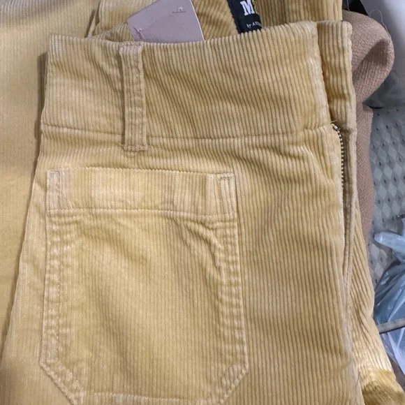 New - The Colette Corduroy Crop Wide-Leg Pants by Maeve - Picture 3 of 4